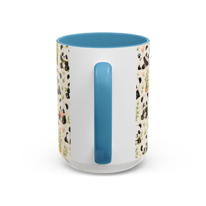 Accent Coffee Mug  (11/15 oz) - baby pandas