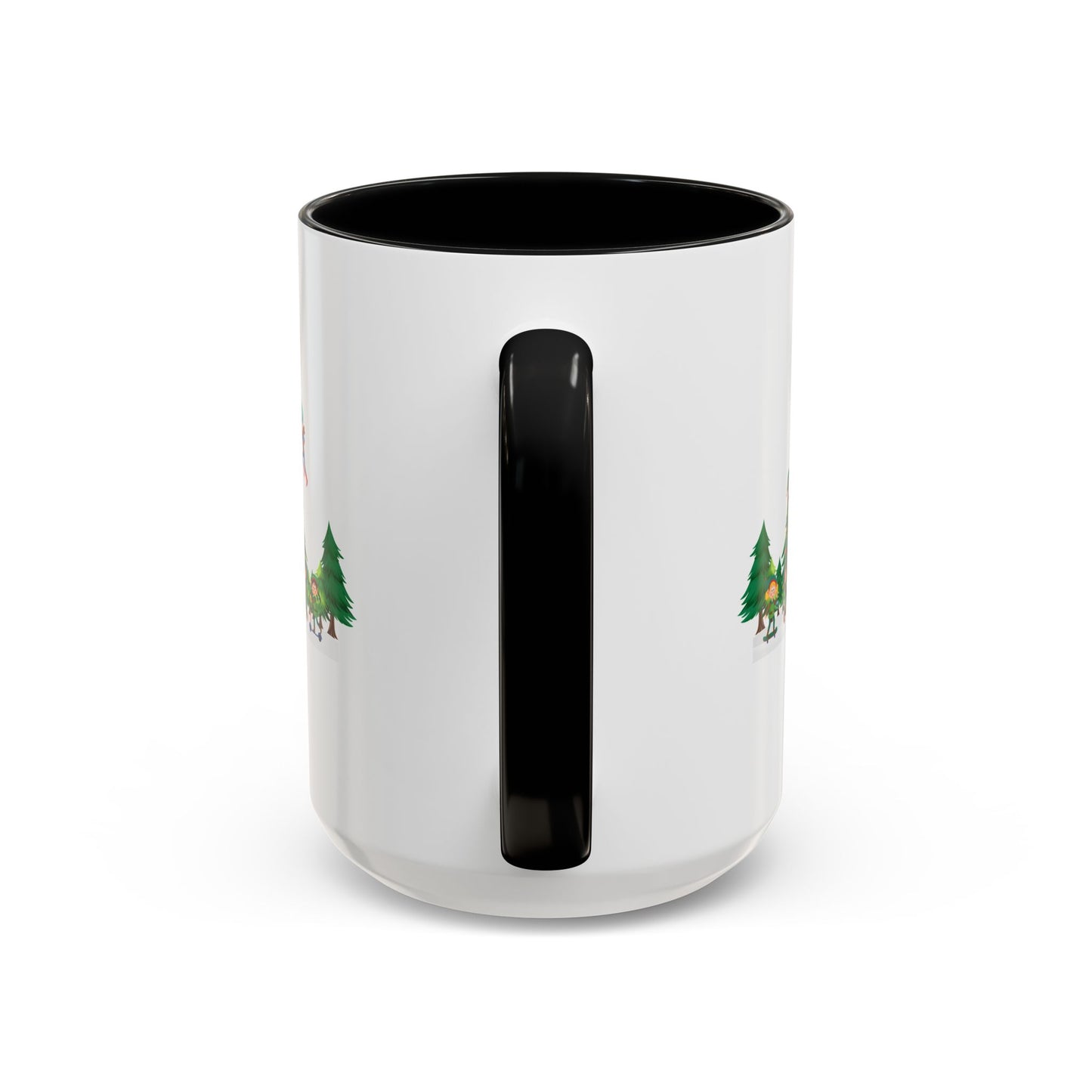 Accent Coffee Mug - Super kiddo putting the stars