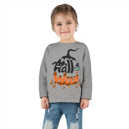 Toddler Long Sleeve Tee - Holloween Printify