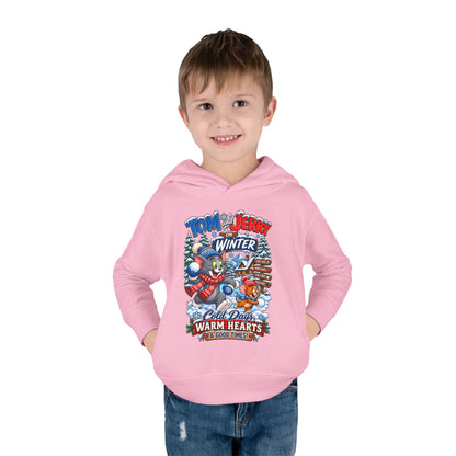 Toddler Hoodie — Tom and Jerry’s Cozy Winter Adventure