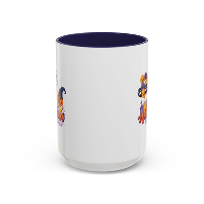 Accent Coffee Mug - Happy halloween trick or treat - [[{"value":"Wonderwear Kid"}]]