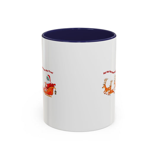 Accent Coffee Mug - Santa kiddo - [[{"value":"Wonderwear Kid"}]]