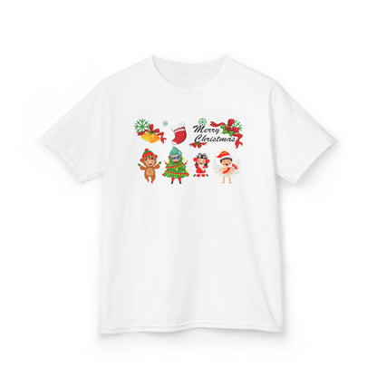 Kids Heavy Cotton™ Tee - Merry christmas from super kid - [[{"value":"Wonderwear Kid"}]]
