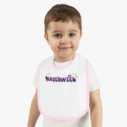 Baby Bib - Holloween word Printify