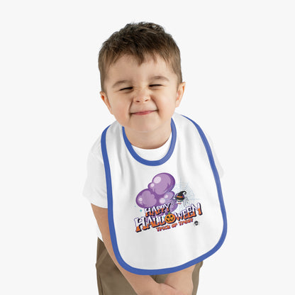 Baby Bib - Happy holloween - spider kiddo - [[{"value":"Wonderwear Kid"}]]