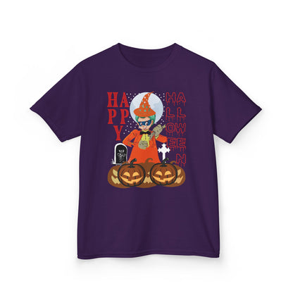 Kids Heavy Cotton™ Tee - Holloween design by super kiddo Printify