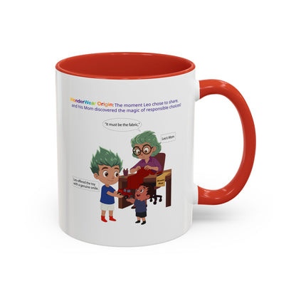 Accent Coffee Mug - WonderWear Origin - [[{"value":"Wonderwear Kid"}]]
