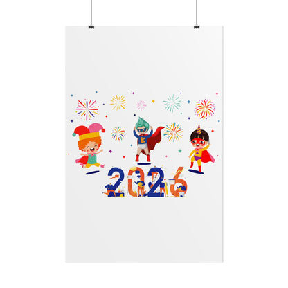 Rolled Posters - Super kiddo and other hero - [[{"value":"Wonderwear Kid"}]]