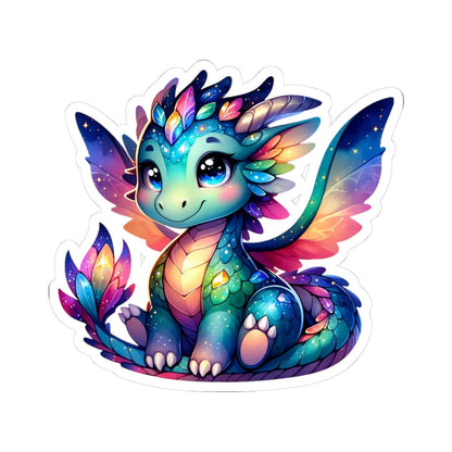 Kiss-Cut Sticker - Whimsical Dragon - [[{"value":"Wonderwear Kid"}]]