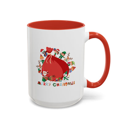 Accent Coffee Mug - Super kiddo and big christmas gift - [[{"value":"Wonderwear Kid"}]]