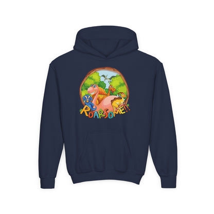 Youth Heavy Blend Hooded Sweatshirt - Roarsome Printify