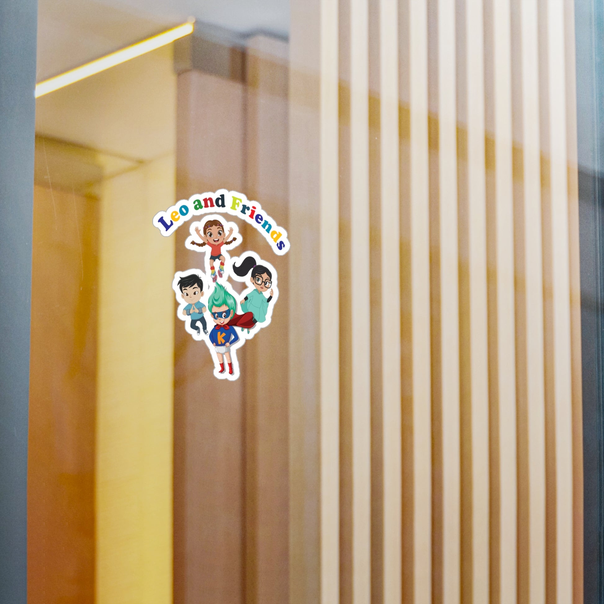 Halloween Kiss-Cut Vinyl Decals – Leo & Friends - [[{"value":"Wonderwear Kid"}]]