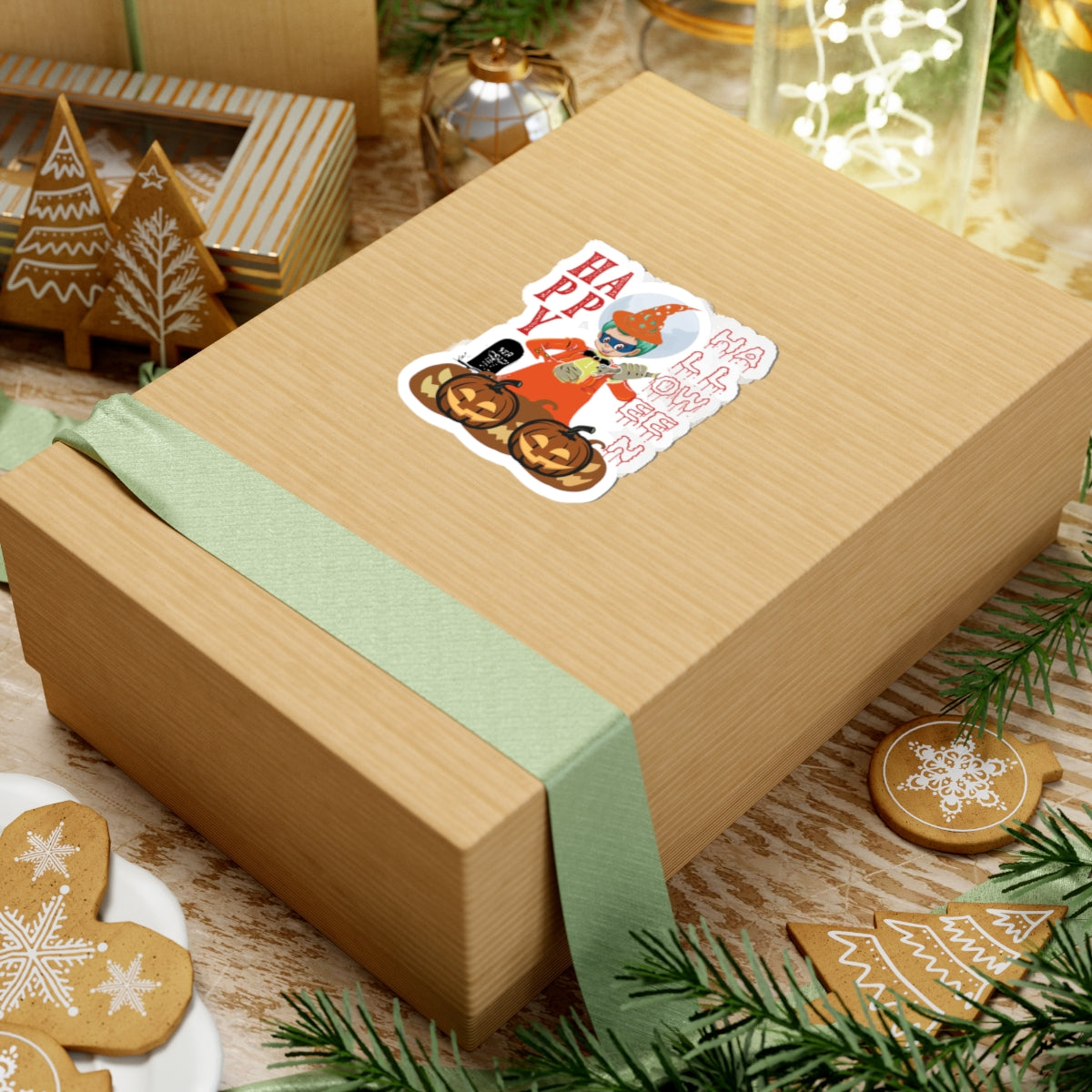 Kiss-Cut Stickers - Holloween design by super kiddo