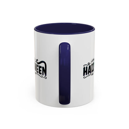 Accent Coffee Mug - Happy halloween by super kiddo Printify