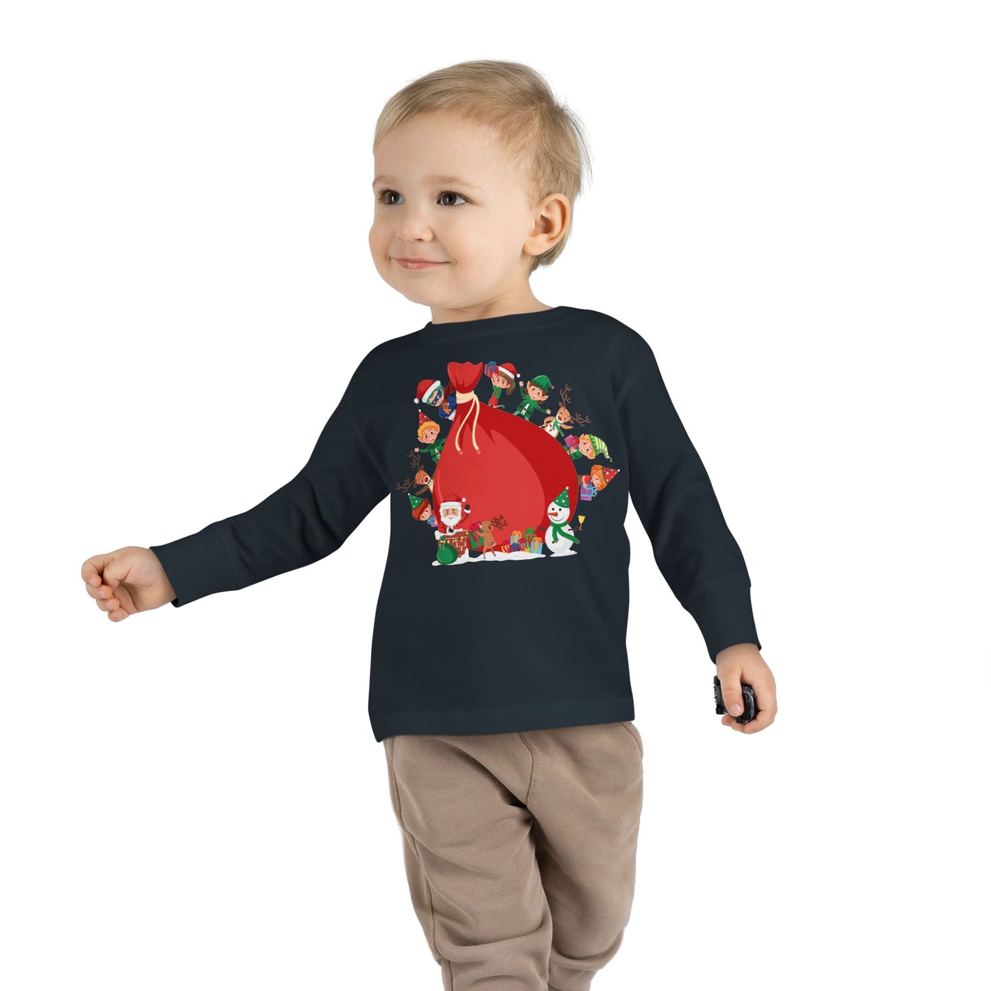 Toddler Long Sleeve Tee - Super kiddo and big gift - [[{"value":"Wonderwear Kid"}]]