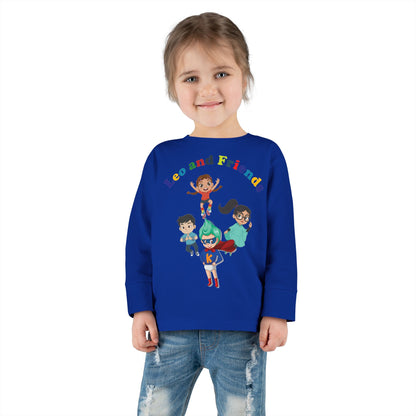 Toddler Long Sleeve Tee - Leo & Friends - [[{"value":"Wonderwear Kid"}]]