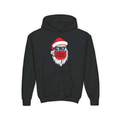 Youth Heavy Blend Hooded Sweatshirt - Santa Super kiddo - [[{"value":"Wonderwear Kid"}]]