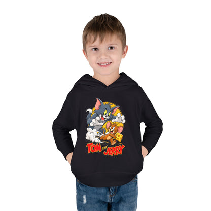 Toddler Hoodie — Tom and Jerry Cheese Chase