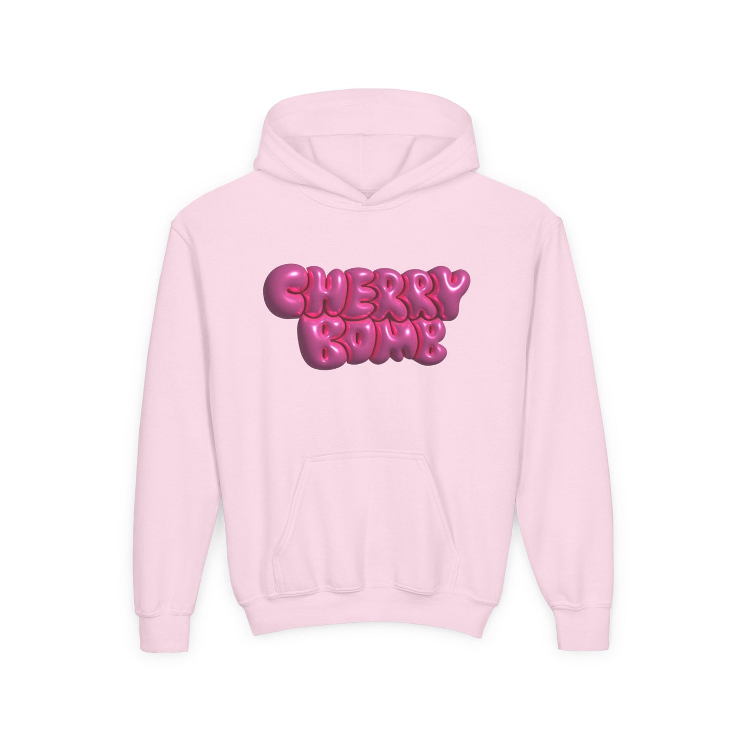 Youth Heavy Blend Hooded Sweatshirt - Cherry Bomb