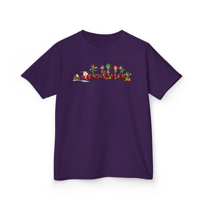 Kids Heavy Cotton™ Tee - Christmas with santa claus and friends - [[{"value":"Wonderwear Kid"}]]