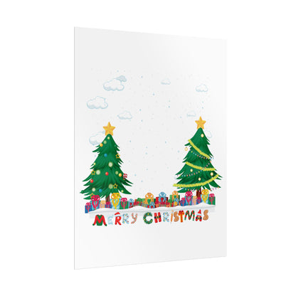 Rolled Posters - Christmas and snowing - [[{"value":"Wonderwear Kid"}]]