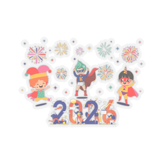 Kiss-Cut Stickers - Super kiddo and other hero - [[{"value":"Wonderwear Kid"}]]