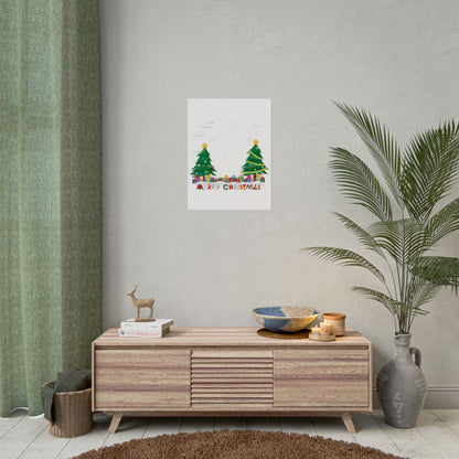 Rolled Posters - Christmas and snowing - [[{"value":"Wonderwear Kid"}]]