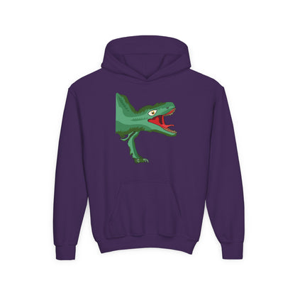Kids Tyrannosaurus Hunting Hoodie Printify