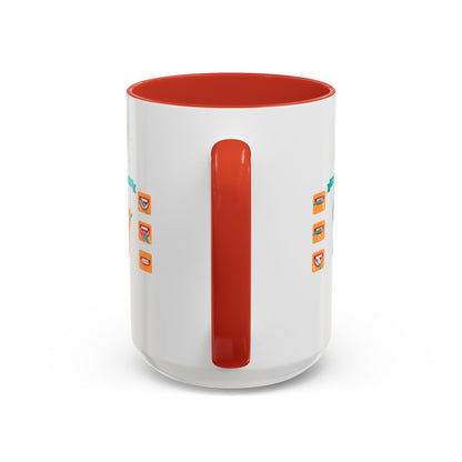 Accent Coffee Mug - Super kiddo how to brush teeth - [[{"value":"Wonderwear Kid"}]]