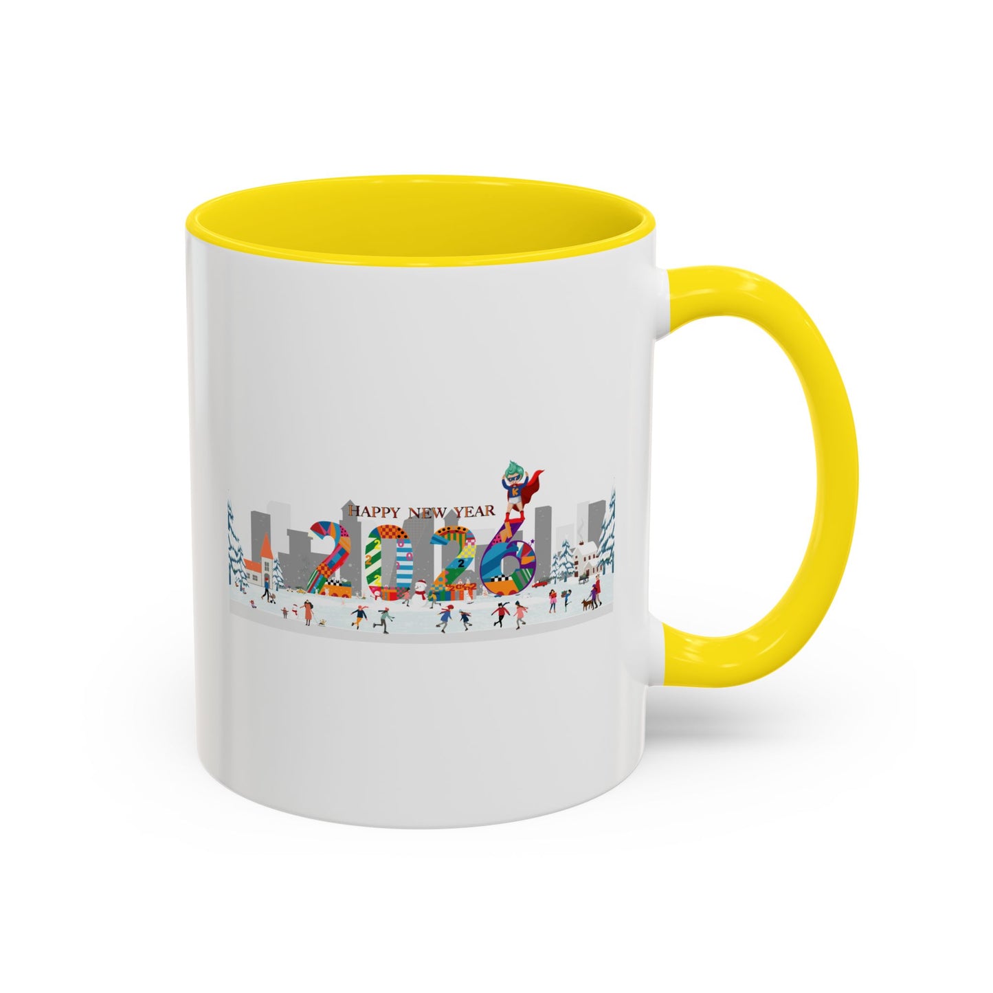 Accent Coffee Mug - Happy 2026