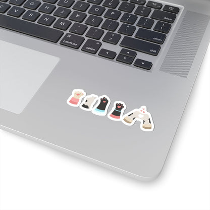 Kiss-Cut Vinyl Decals - Paw Printify