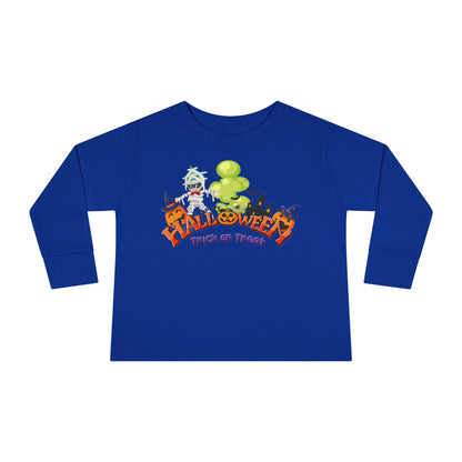 Toddler Long Sleeve Tee - Trick or Treat - [[{"value":"Wonderwear Kid"}]]