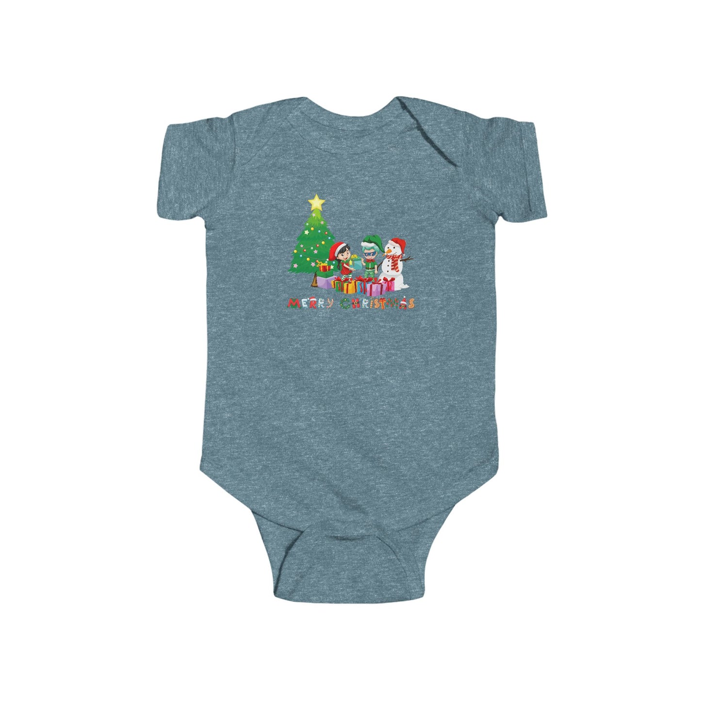 Infant Bodysuit - Super kiddo preparing gifts - [[{"value":"Wonderwear Kid"}]]
