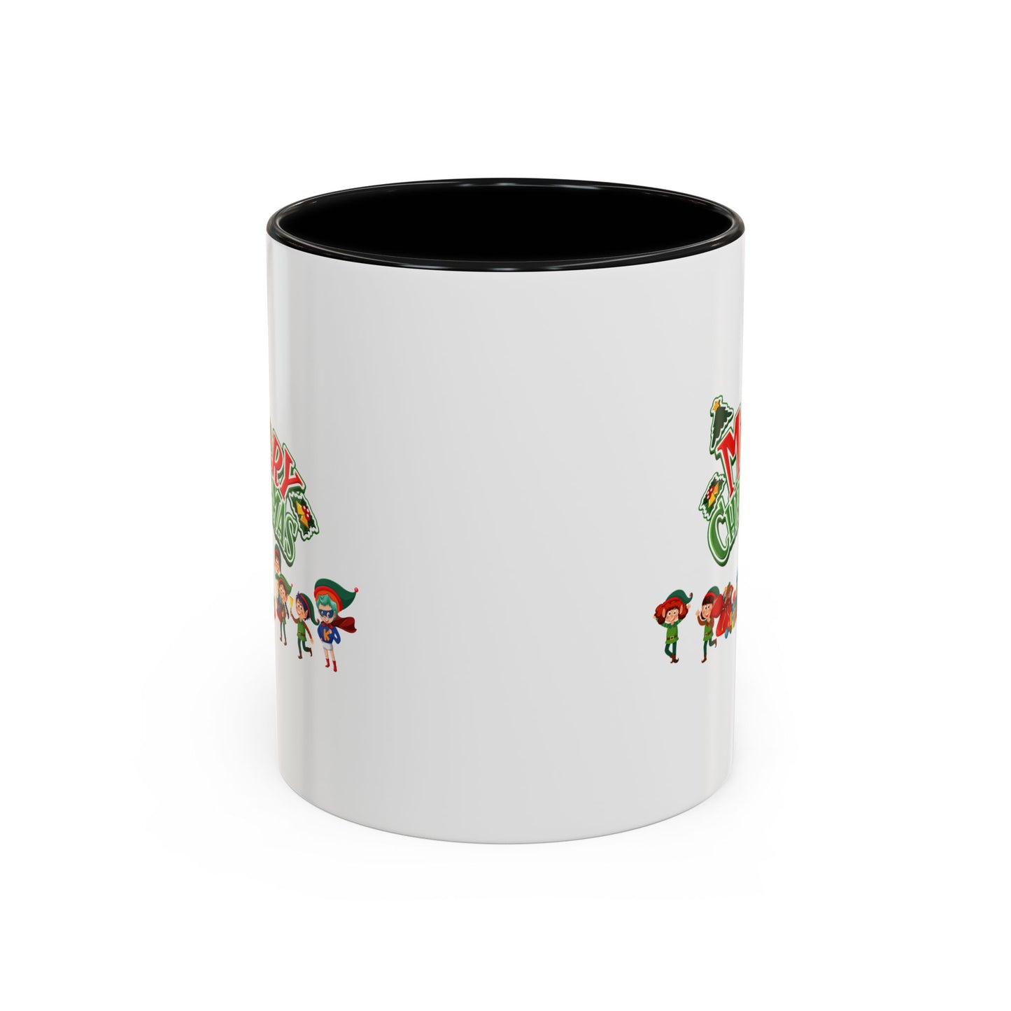 Accent Coffee Mug - Merry christmas from super friends