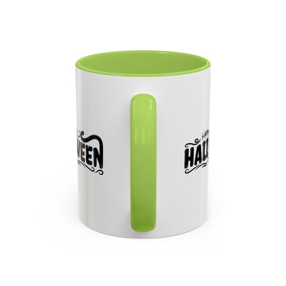 Accent Coffee Mug - Happy halloween by super kiddo Printify