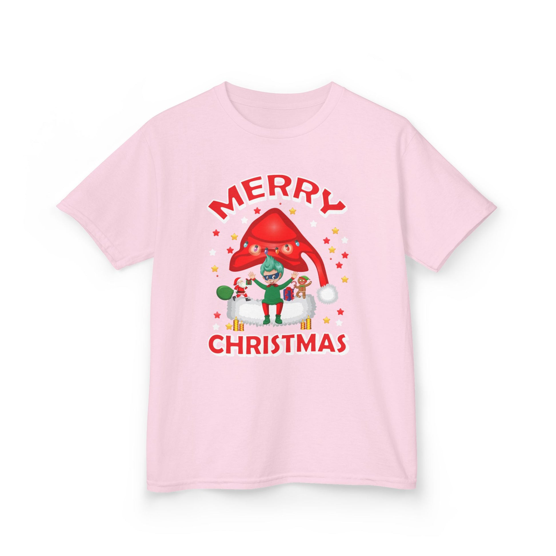 Kids Heavy Cotton™ Tee - Merry christmas - [[{"value":"Wonderwear Kid"}]]