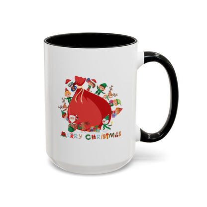 Accent Coffee Mug - Super kiddo and big christmas gift - [[{"value":"Wonderwear Kid"}]]