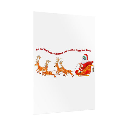Rolled Posters - Santa kiddo - [[{"value":"Wonderwear Kid"}]]