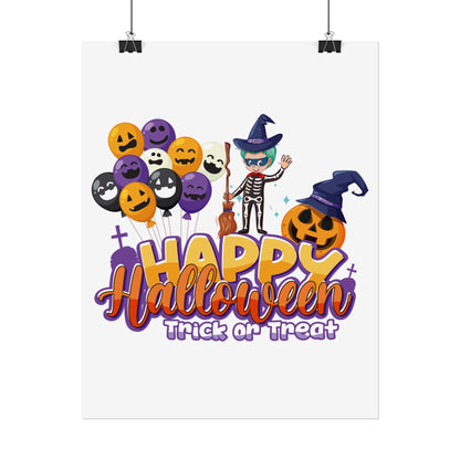 Rolled Posters - Happy halloween trick or treat - [[{"value":"Wonderwear Kid"}]]