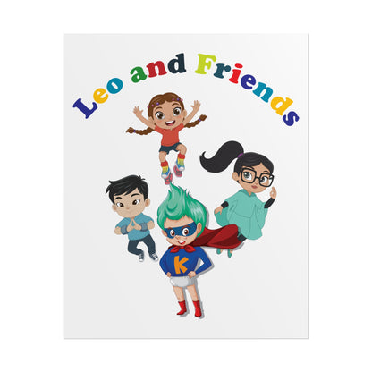Rolled Posters - Leo & Friends - [[{"value":"Wonderwear Kid"}]]