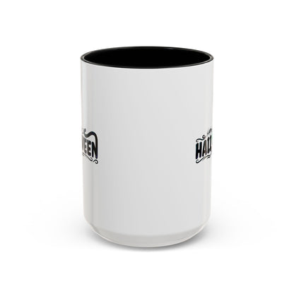 Accent Coffee Mug - Happy halloween by super kiddo Printify