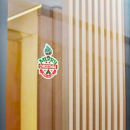 Christmas Kiss-Cut Vinyl Decals – Merry chridtmas from super kiddo - [[{"value":"Wonderwear Kid"}]]