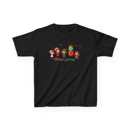 Kids Heavy Cotton™ Tee - Merry christmas by super kiddo and friends - [[{"value":"Wonderwear Kid"}]]