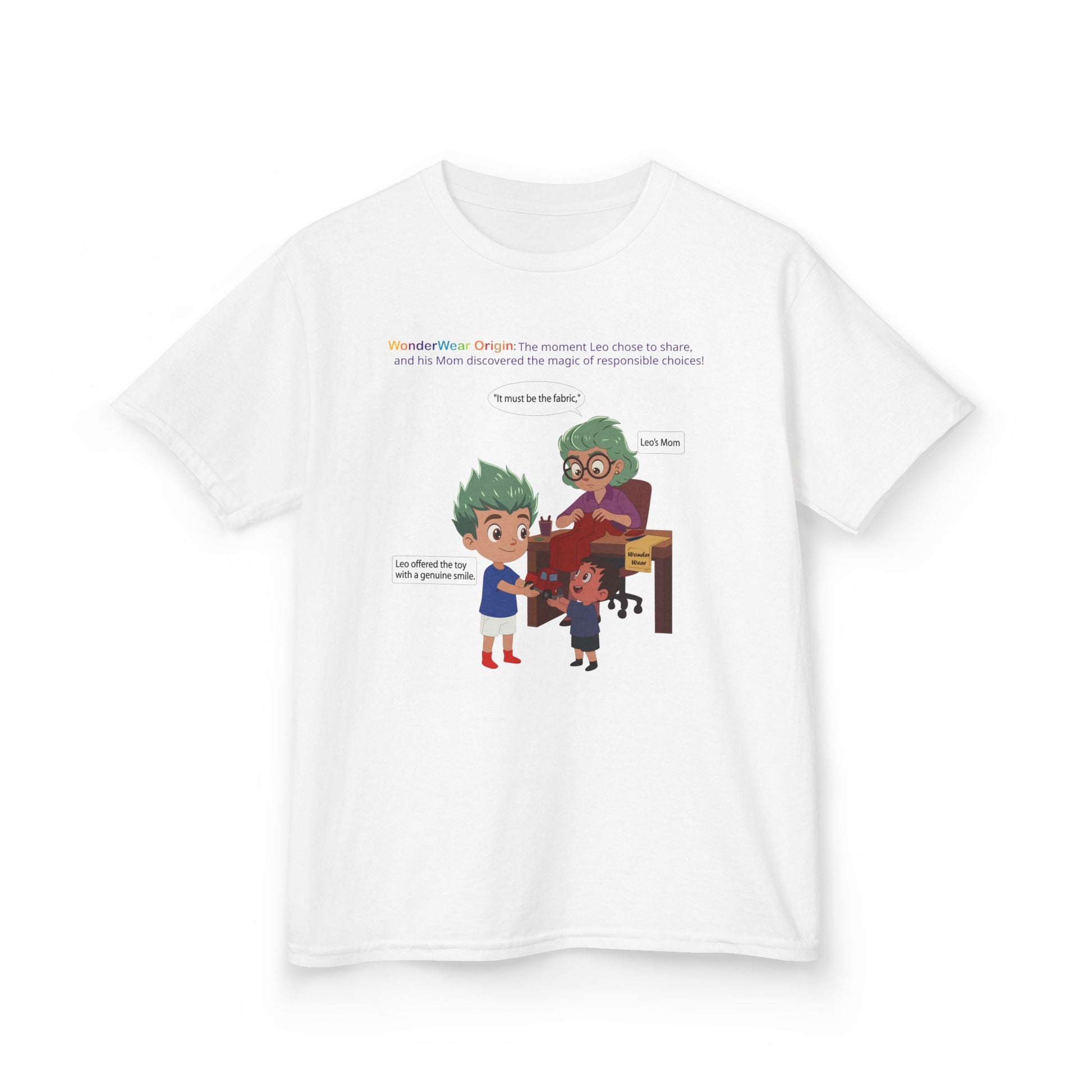 Kids Heavy Cotton™ Tee - WonderWear Origin - [[{"value":"Wonderwear Kid"}]]