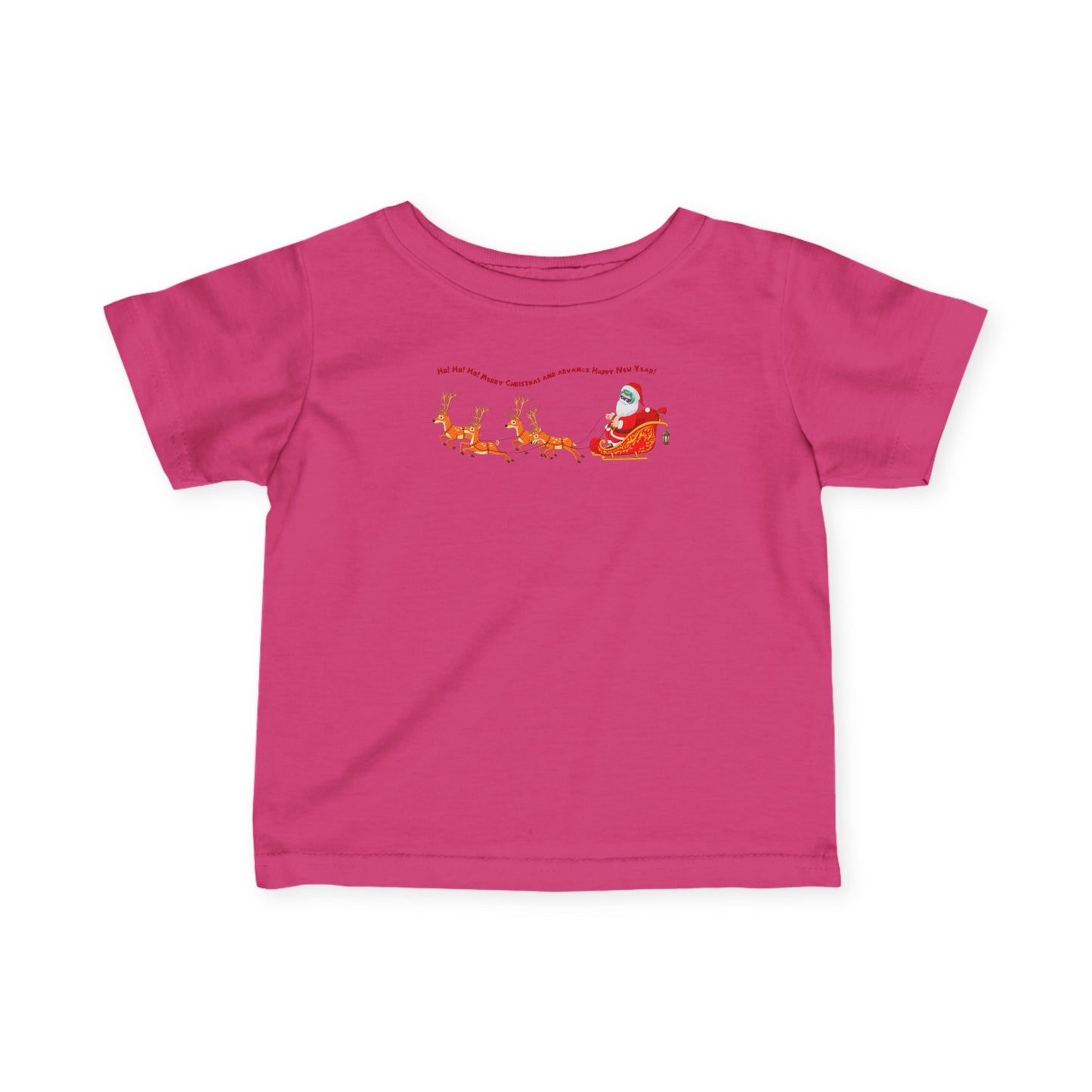 Infant Fine Jersey Tee - Santa kiddo - [[{"value":"Wonderwear Kid"}]]