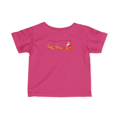 Infant Fine Jersey Tee - Santa kiddo - [[{"value":"Wonderwear Kid"}]]