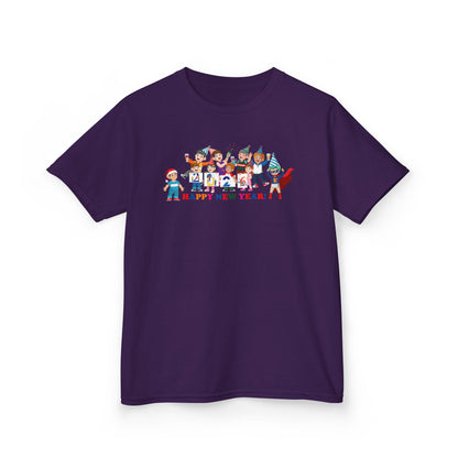 Kids Heavy Cotton™ Tee - Happy new year from super kiddo - [[{"value":"Wonderwear Kid"}]]