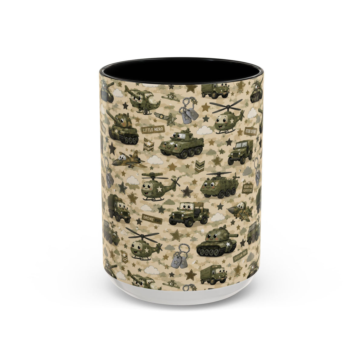 Accent Coffee Mug  (11/15 oz) - Military Kids