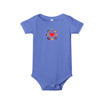 Infant Jersey One Piece - Valentines - We love you - [[{"value":"Wonderwear Kid"}]]