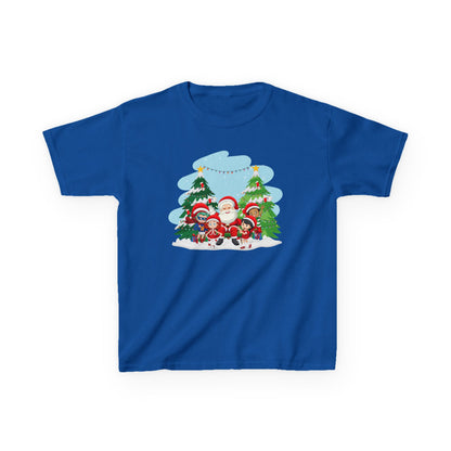 Kids Heavy Cotton™ Tee - Super kiddo with santa claus - [[{"value":"Wonderwear Kid"}]]
